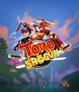 Dive into the exciting world of Toro Shogun slot by ELK Studios, showcasing a fearless samurai and a playful red bull teaming up on an adventure. This image depicts the fusion of animation-style Japanese adventure, set against a peaceful forest backdrop. Great for players who love innovative themes, providing a captivating adventure.