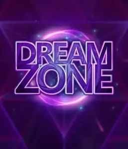 Step into the vibrant world of Dream Zone slot by ELK Studios, featuring a dynamic purple and blue cosmic backdrop with the futuristic logo shining brightly. This image portrays a dream-like atmosphere, ideal for fans of vibrant, abstract graphics, offering a captivating adventure.