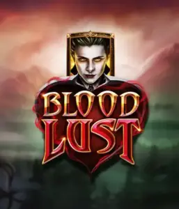 The captivating game interface of Blood Lust, showcasing elegant vampire icons against a mysterious nocturnal landscape. Highlighted in this image is the slot's gothic aesthetic, enhanced by its unique 5-reel and 99-payline structure, making it an enticing choice for those drawn to the allure of the undead.